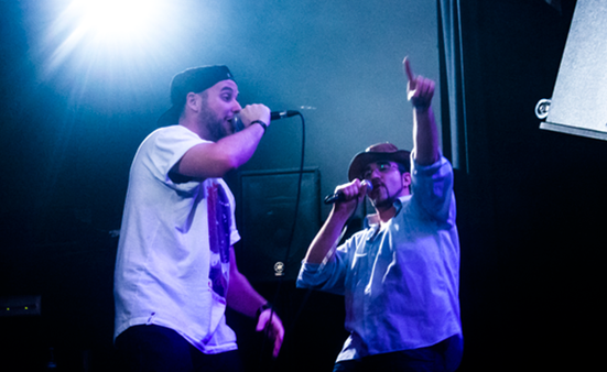 Foto Toteking y Shotta en Eventual Music 1