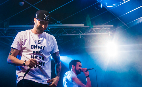 Foto Toteking y Shotta en Eventual Music 2